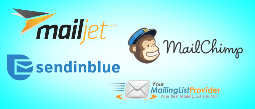 MailChimp, Mailjet, SendInBlue, YMLP : notre comparatif